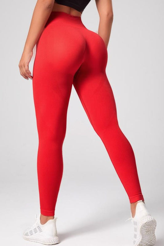 High Waistband Long Pants - SKIP - She Keeps It Peachy