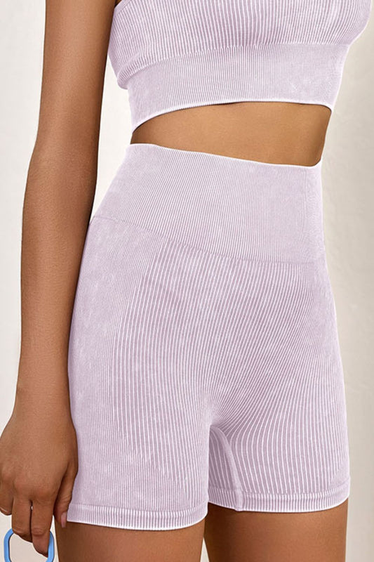 Ribbed Shorts - SKIP - She Keeps It Peachy