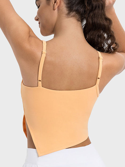Slit Neck Cami - SKIP - She Keeps It Peachy