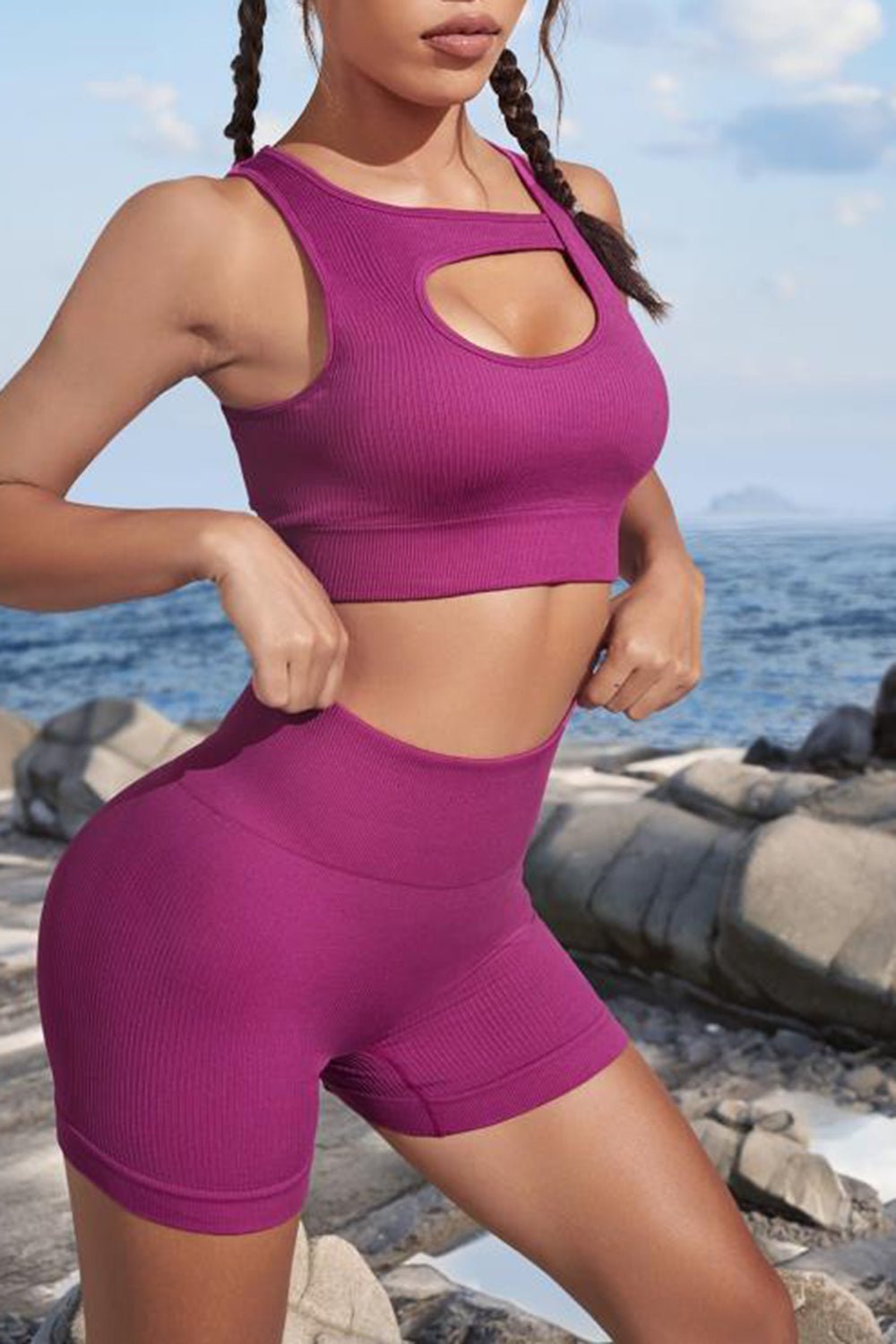 Two - Piece Sports Set - SKIP - She Keeps It Peachy