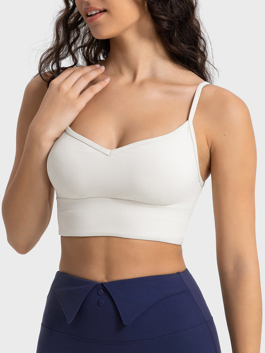 Spaghetti Strap Sports Bra