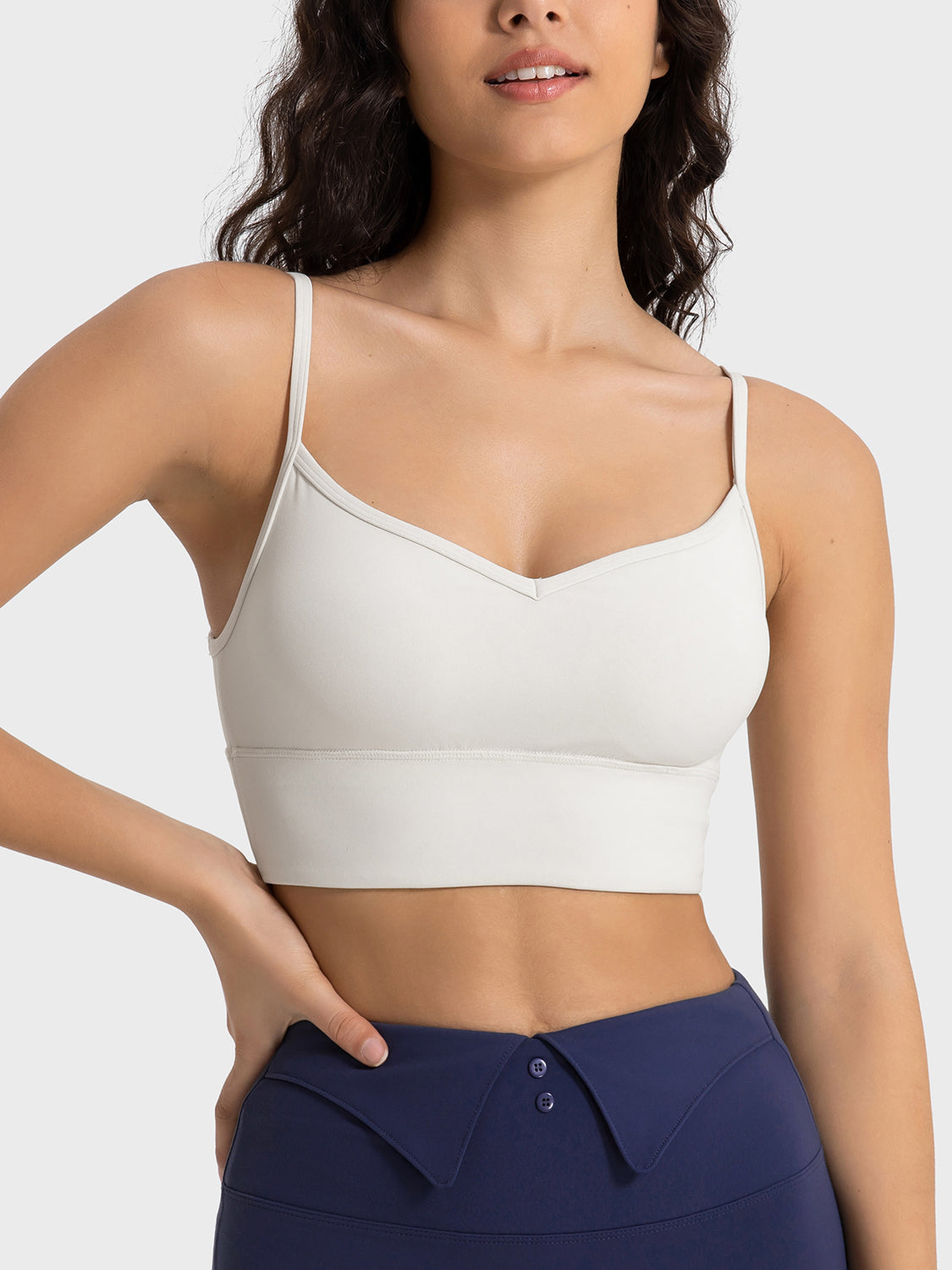 Spaghetti Strap Sports Bra