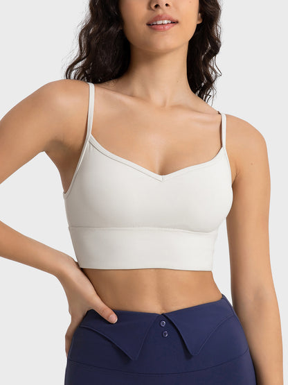 Spaghetti Strap Sports Bra