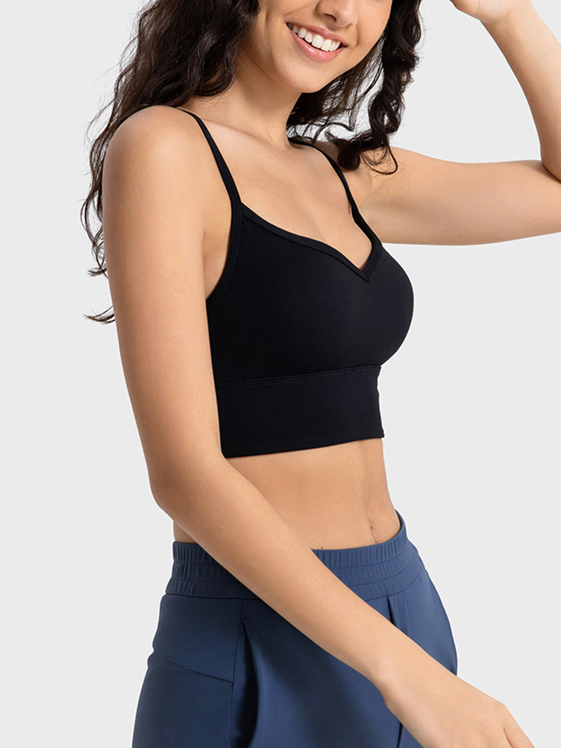 Spaghetti Strap Sports Bra