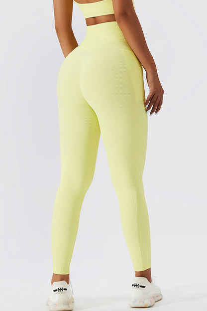 Bae Crossover Waist Leggings - SKIP - She Keeps It Peachy