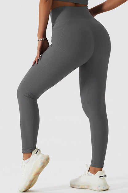 Bae Crossover Waist Leggings - SKIP - She Keeps It Peachy