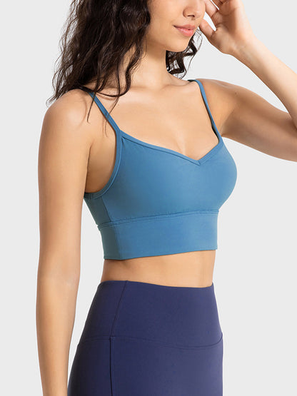 Spaghetti Strap Sports Bra
