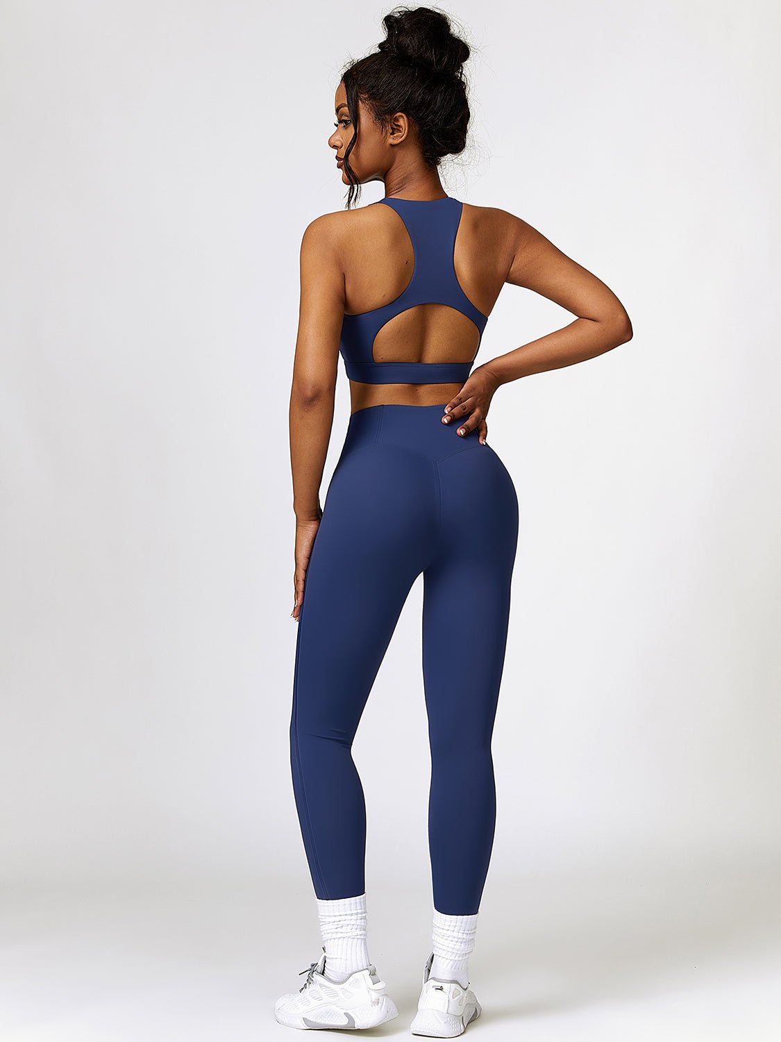 Cropped Tank and Leggings Set - SKIP - She Keeps It Peachy