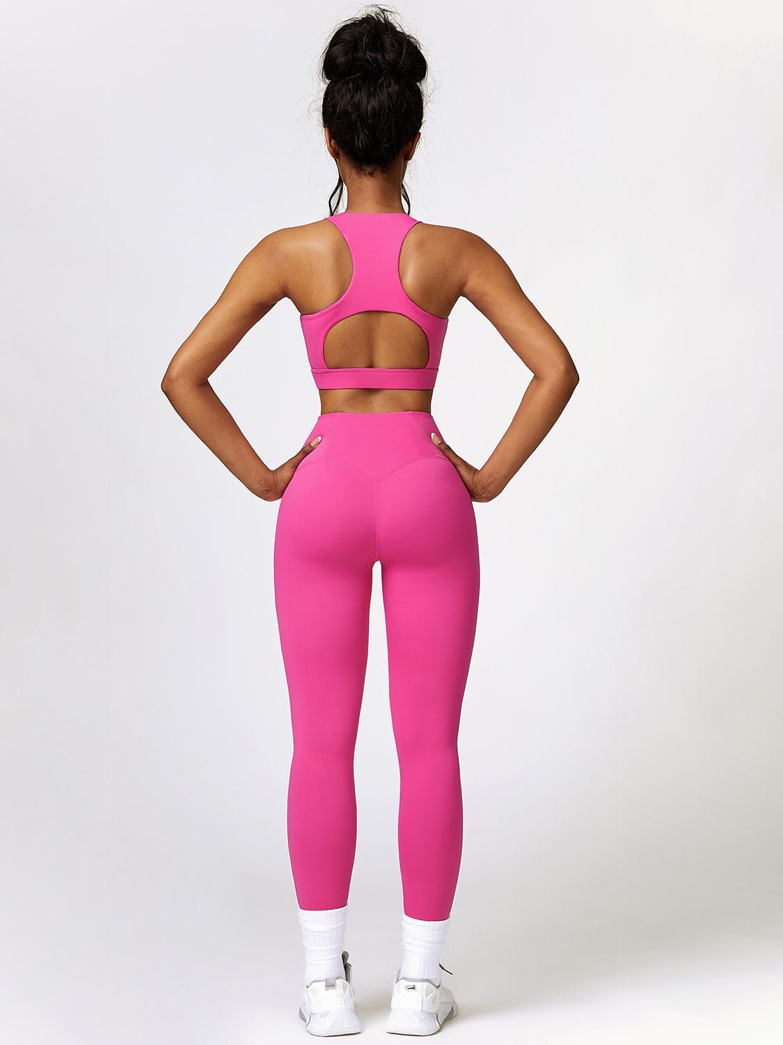 Cropped Tank and Leggings Set - SKIP - She Keeps It Peachy