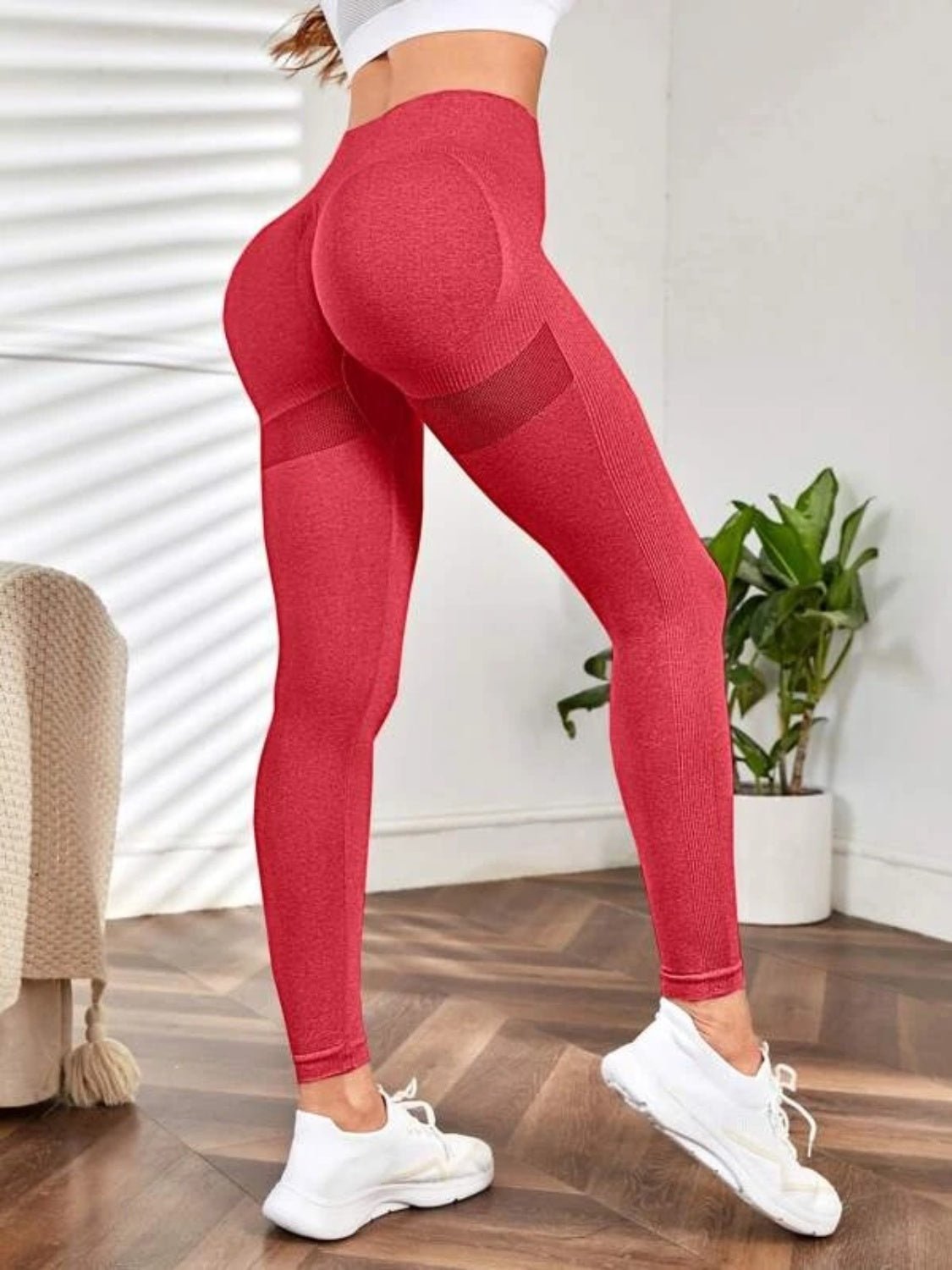High Waist Pants - SKIP - She Keeps It Peachy