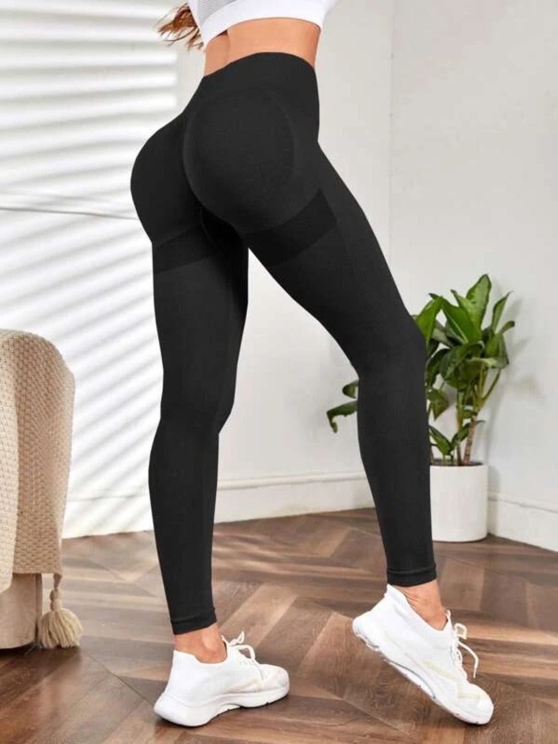 High Waist Pants - SKIP - She Keeps It Peachy