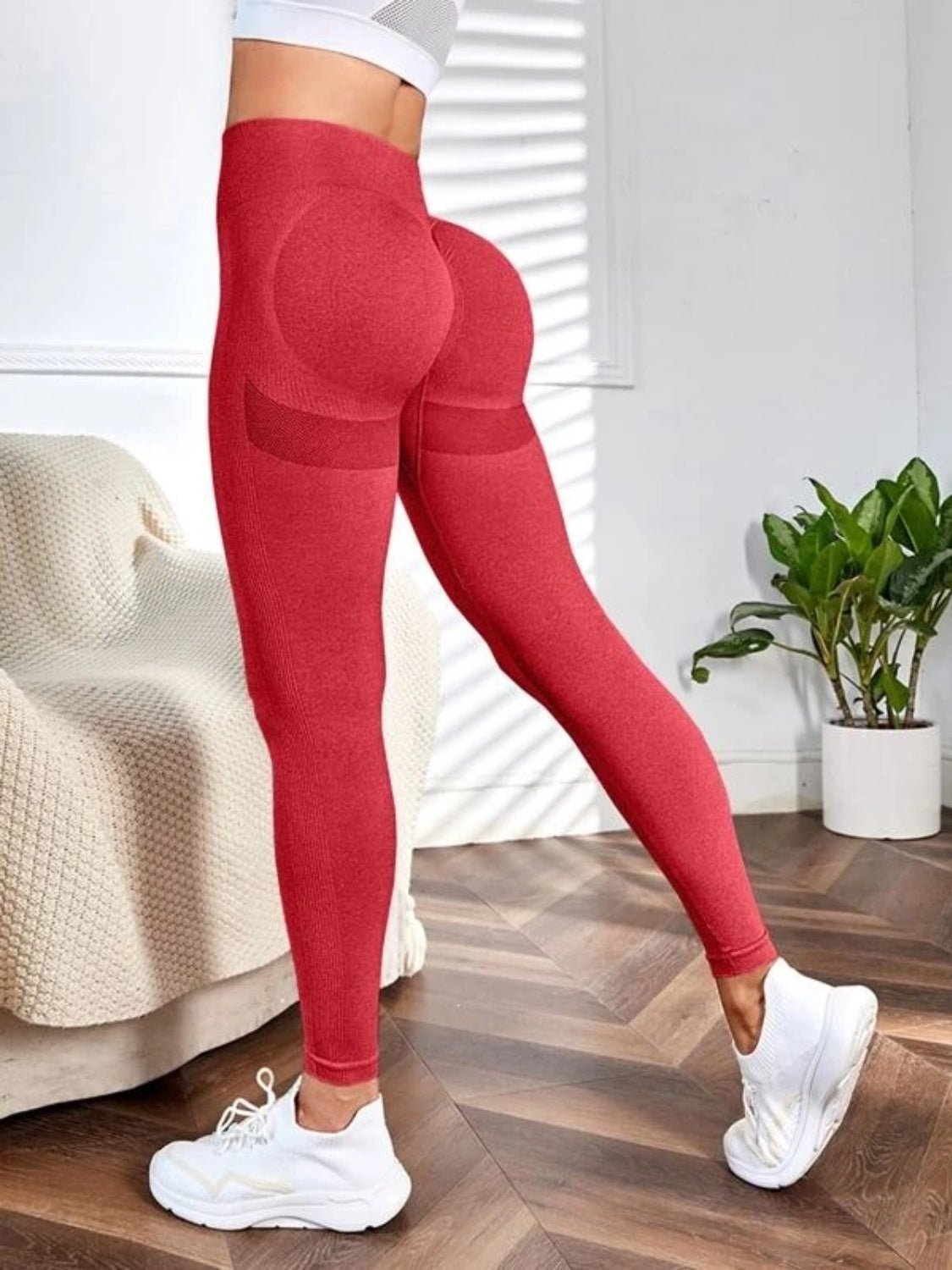 High Waist Pants - SKIP - She Keeps It Peachy