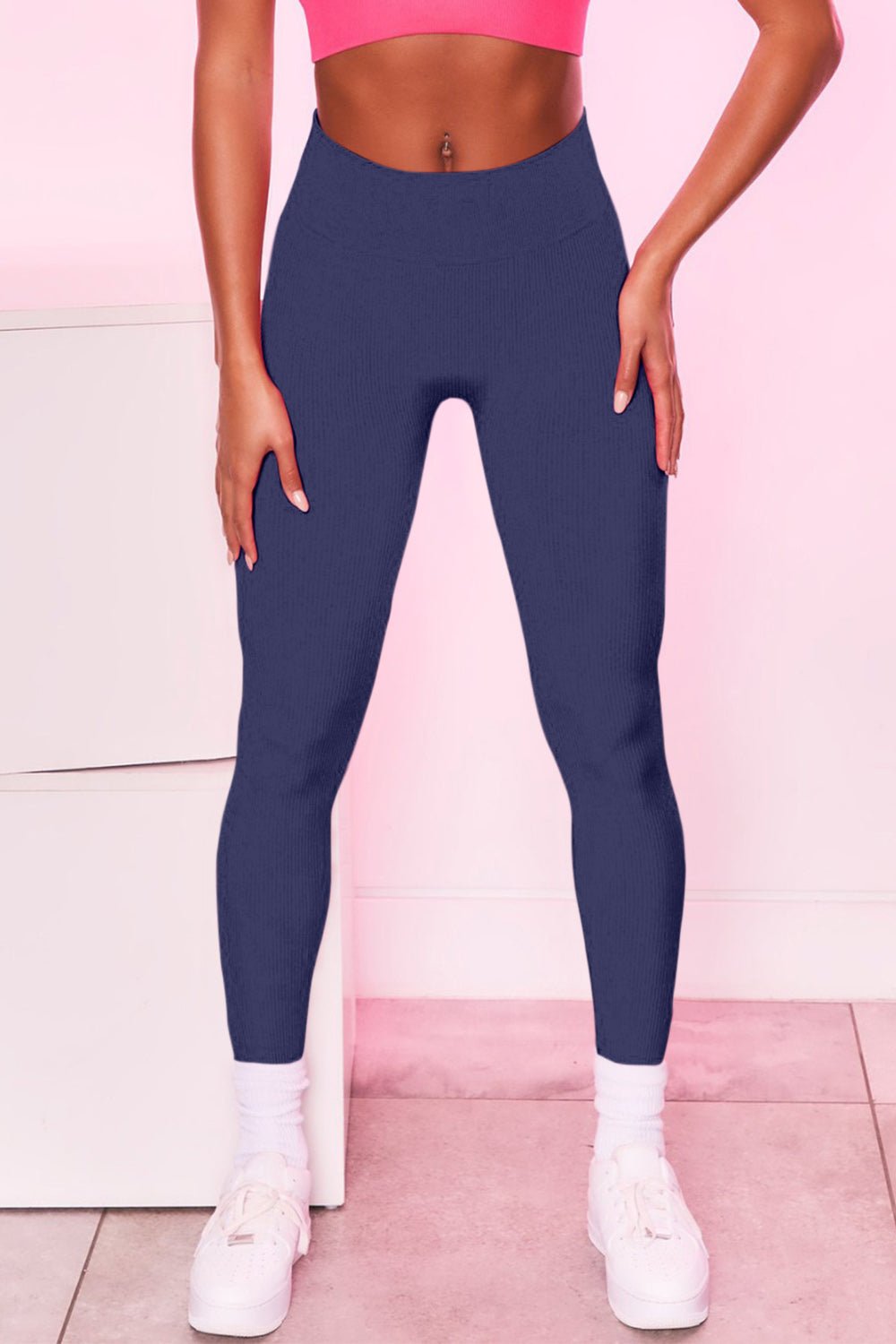 High Waist Pants - SKIP - She Keeps It Peachy