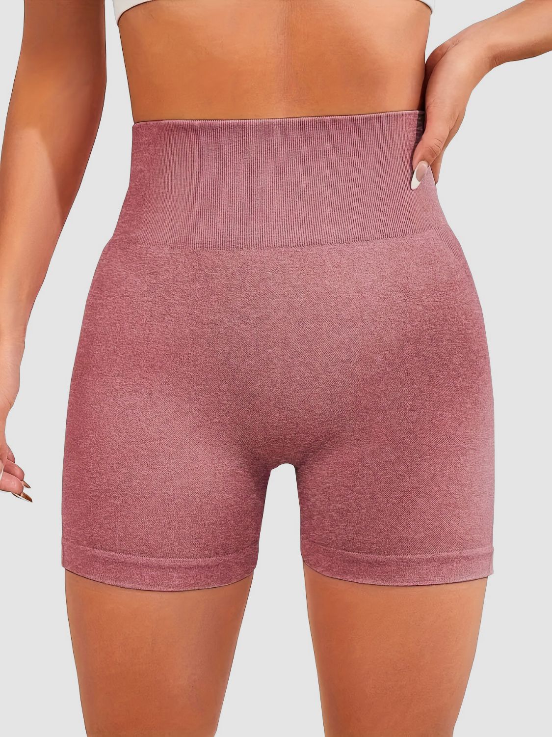 High Waist Shorts - SKIP - She Keeps It Peachy
