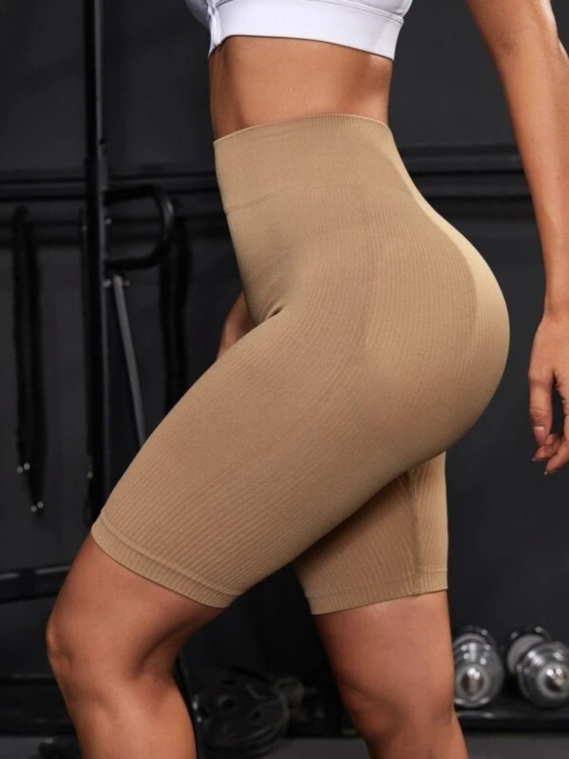 High Waist Shorts - SKIP - She Keeps It Peachy