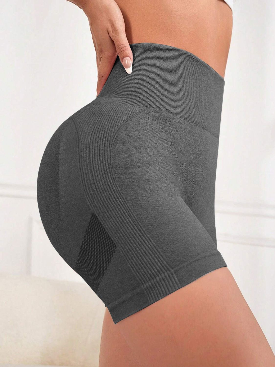 High Waist Shorts - SKIP - She Keeps It Peachy