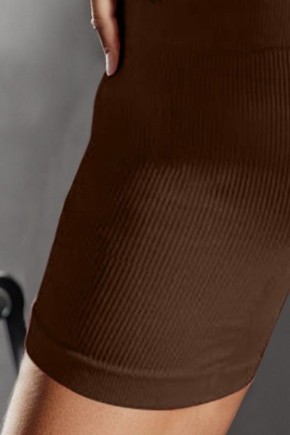 High Waist Shorts - SKIP - She Keeps It Peachy