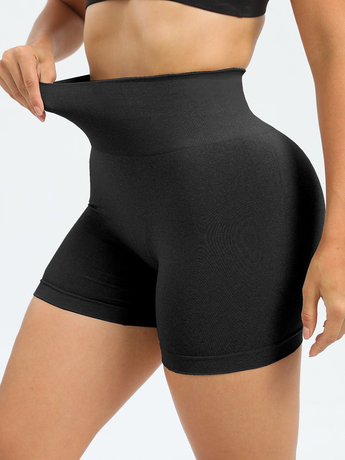High Waist Shorts - SKIP - She Keeps It Peachy