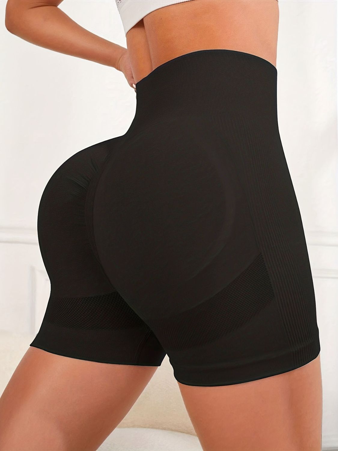 High Waist Shorts - SKIP - She Keeps It Peachy