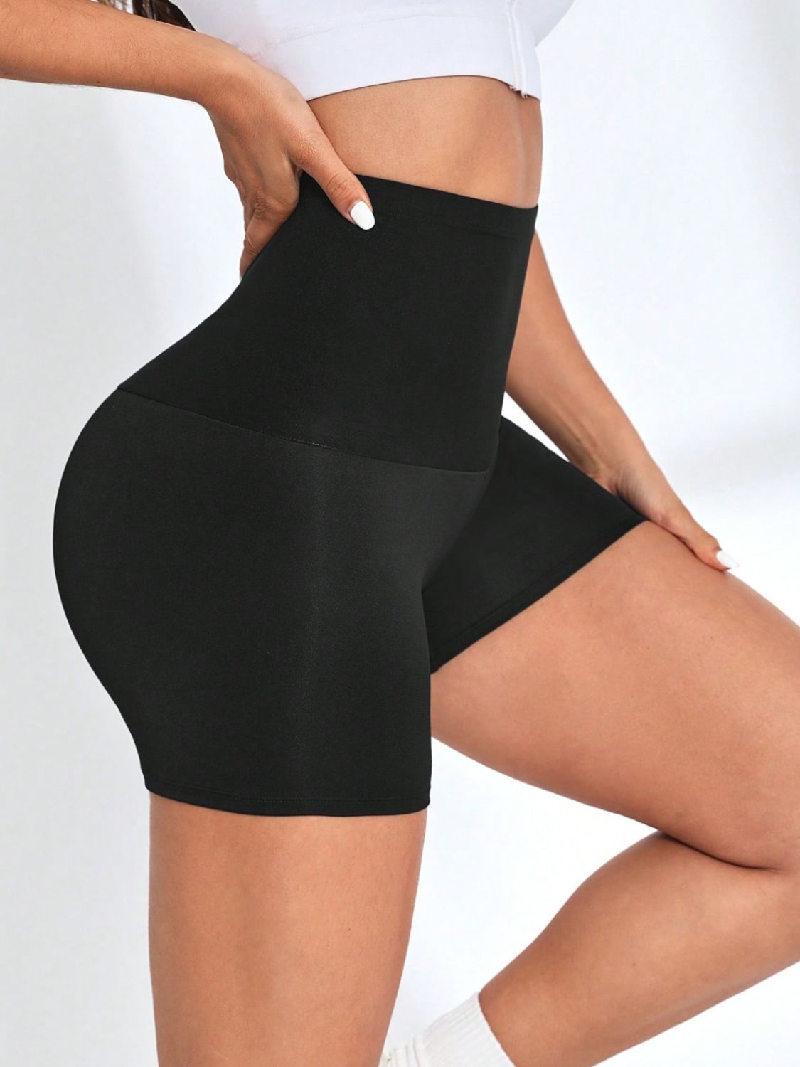 High Waist Shorts - SKIP - She Keeps It Peachy