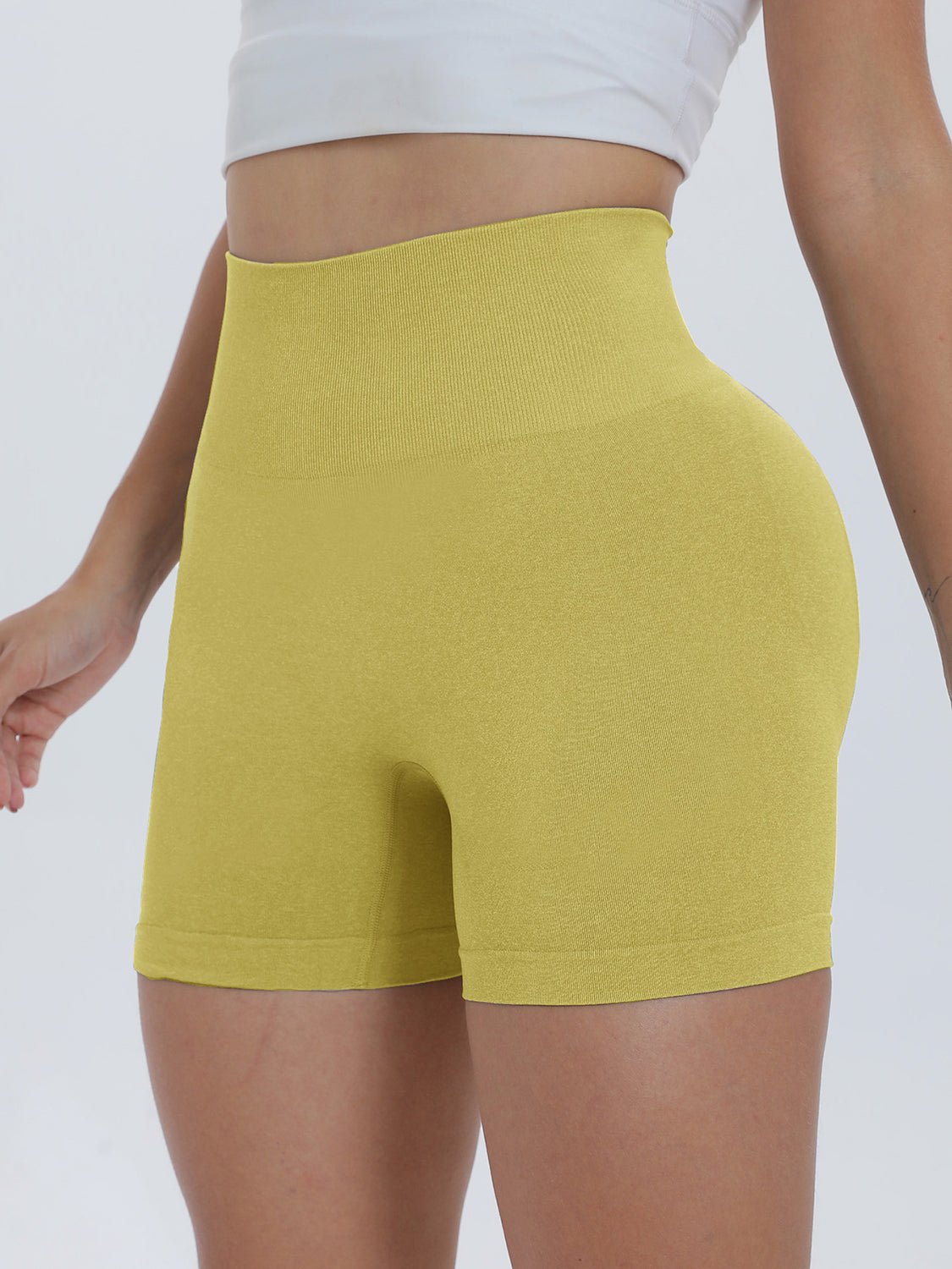 High Waist Shorts - SKIP - She Keeps It Peachy