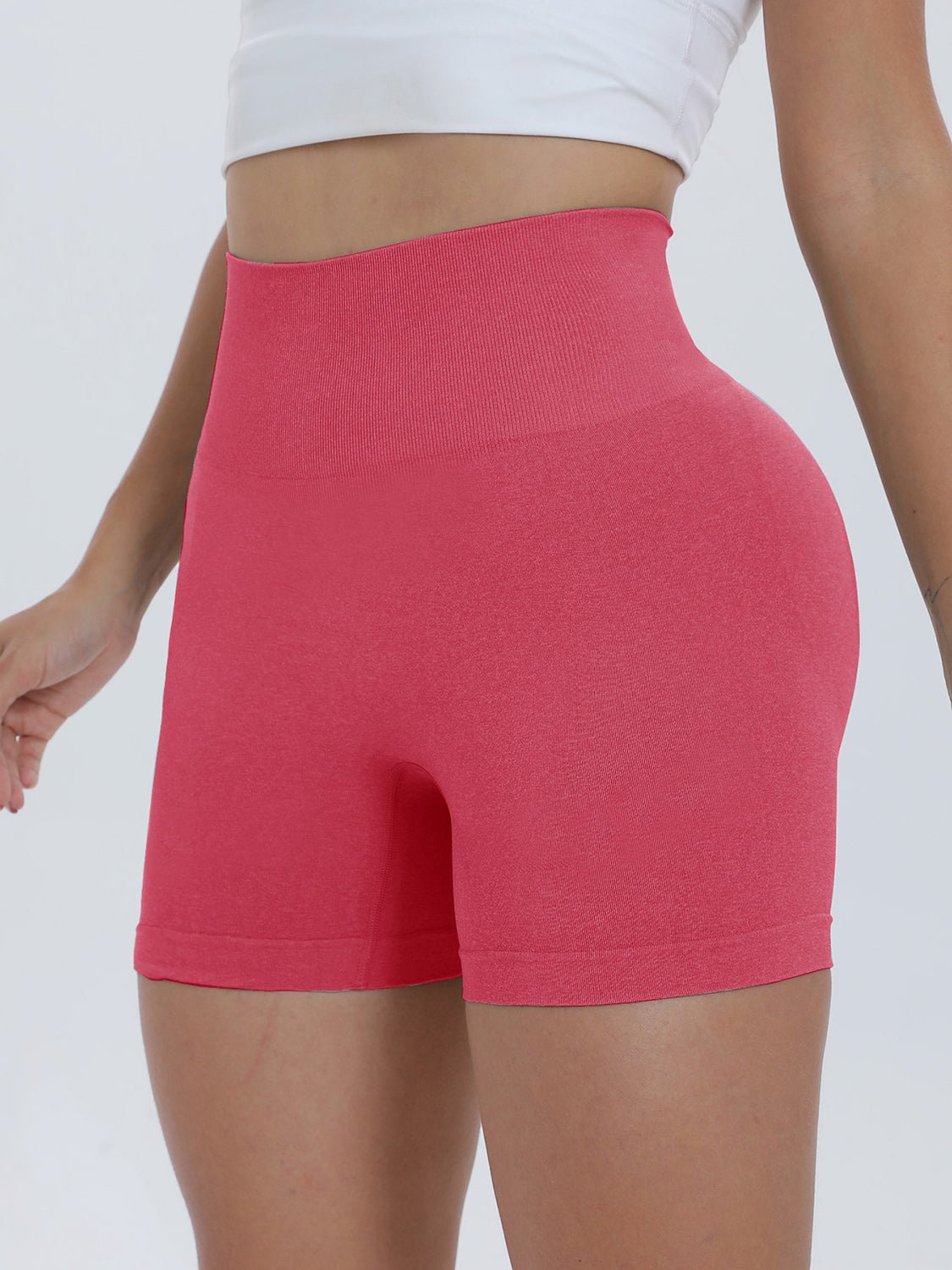 High Waist Shorts - SKIP - She Keeps It Peachy