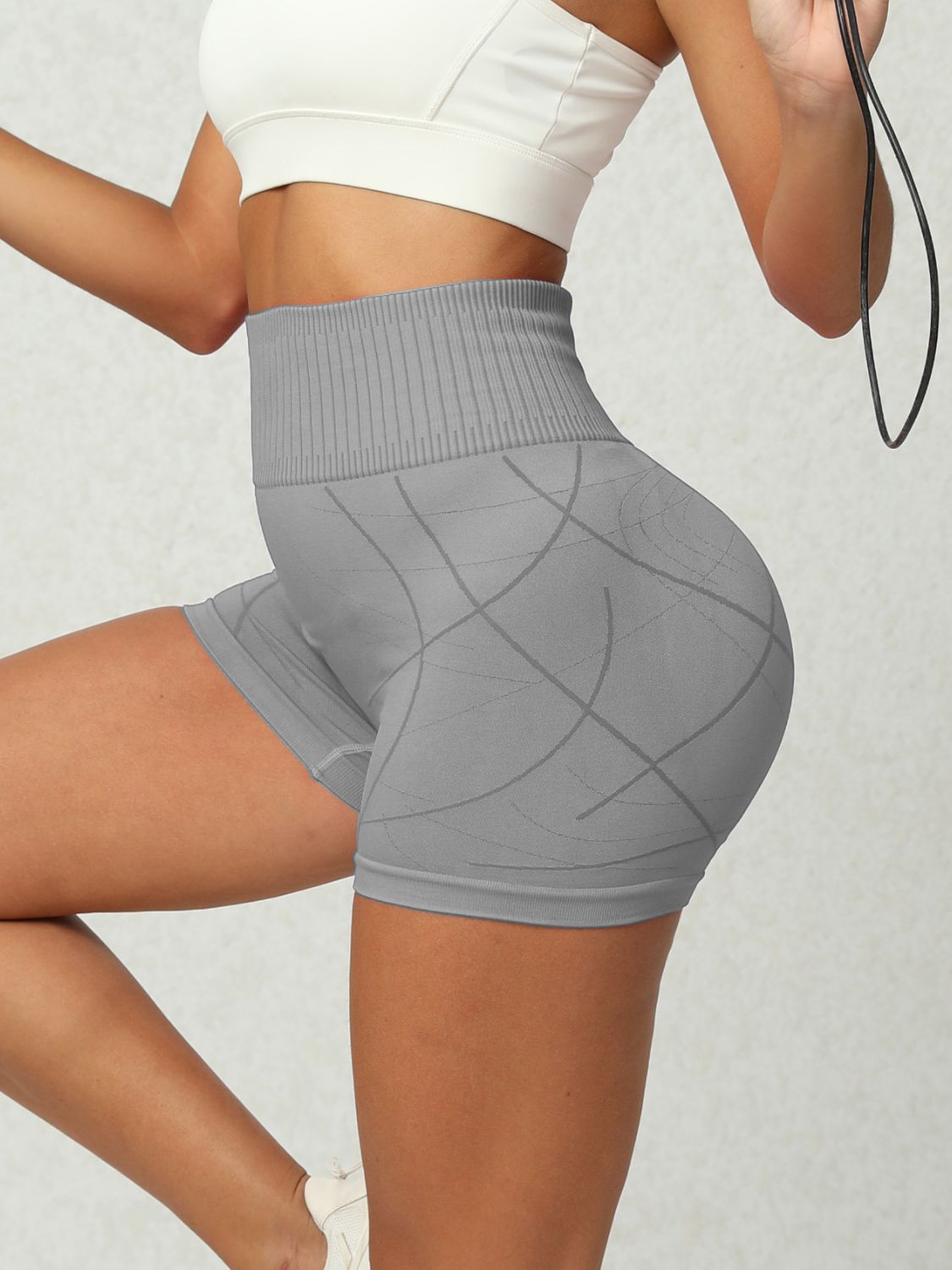 High Waist Shorts - SKIP - She Keeps It Peachy