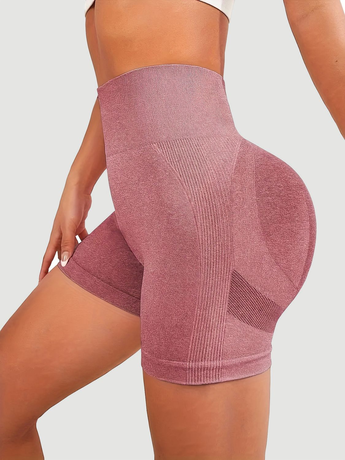 High Waist Shorts - SKIP - She Keeps It Peachy