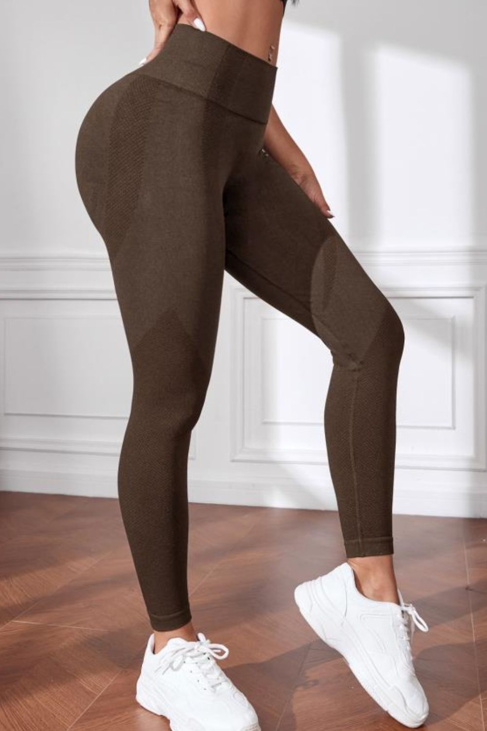 High Waistband Long Pants - SKIP - She Keeps It Peachy