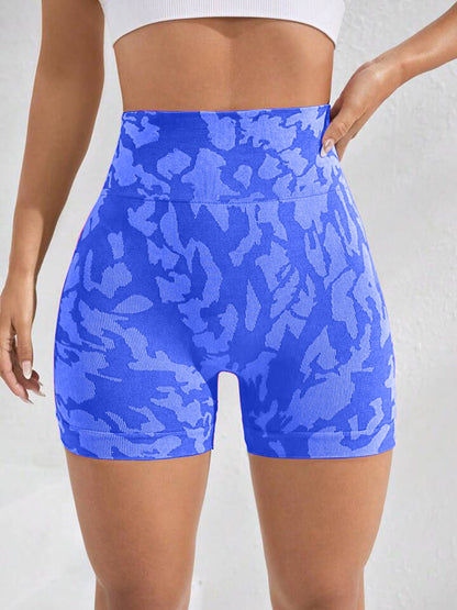 Printed High Waist Shorts - SKIP - She Keeps It Peachy
