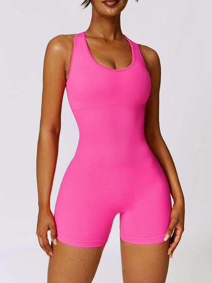 Racerback Romper - SKIP - She Keeps It Peachy