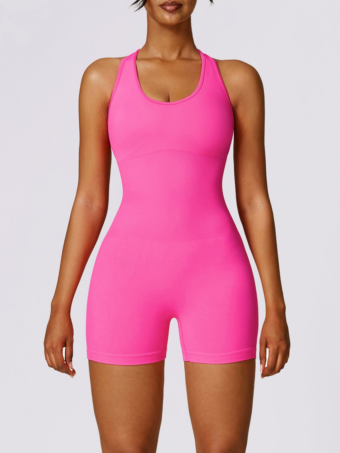 Racerback Romper - SKIP - She Keeps It Peachy