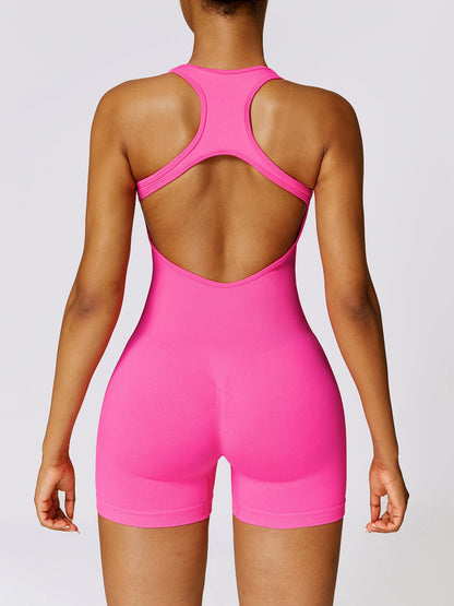 Racerback Romper - SKIP - She Keeps It Peachy