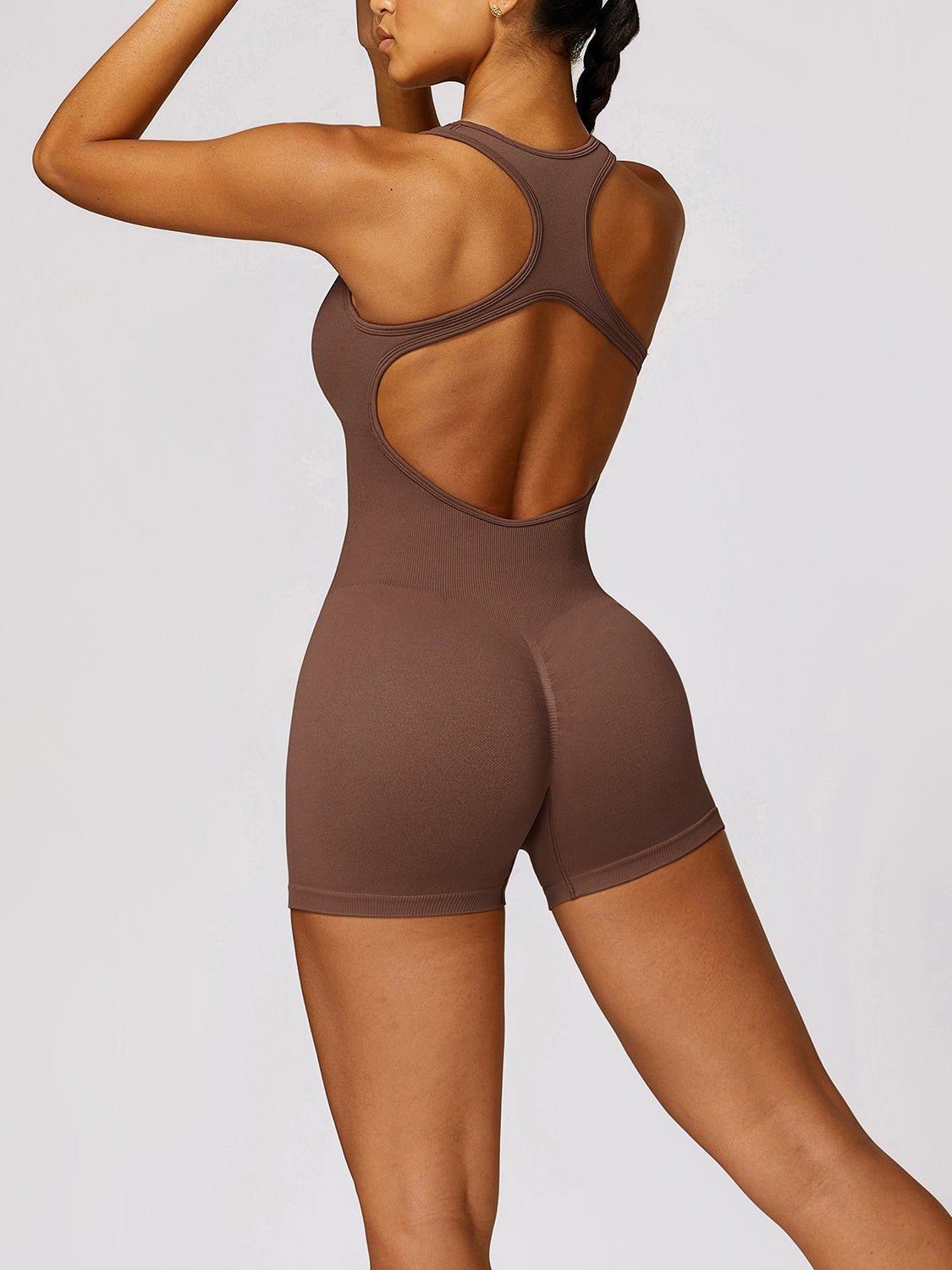 Racerback Romper - SKIP - She Keeps It Peachy