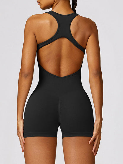 Racerback Romper - SKIP - She Keeps It Peachy