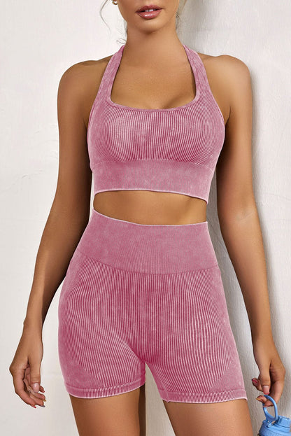 Ribbed Shorts - SKIP - She Keeps It Peachy