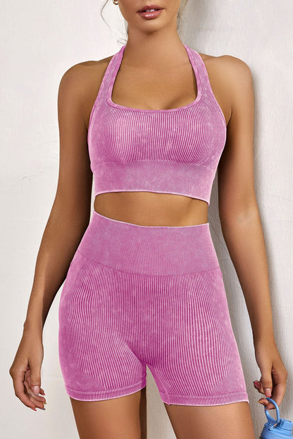 Ribbed Shorts - SKIP - She Keeps It Peachy