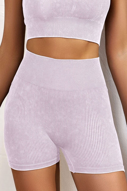 Ribbed Shorts - SKIP - She Keeps It Peachy