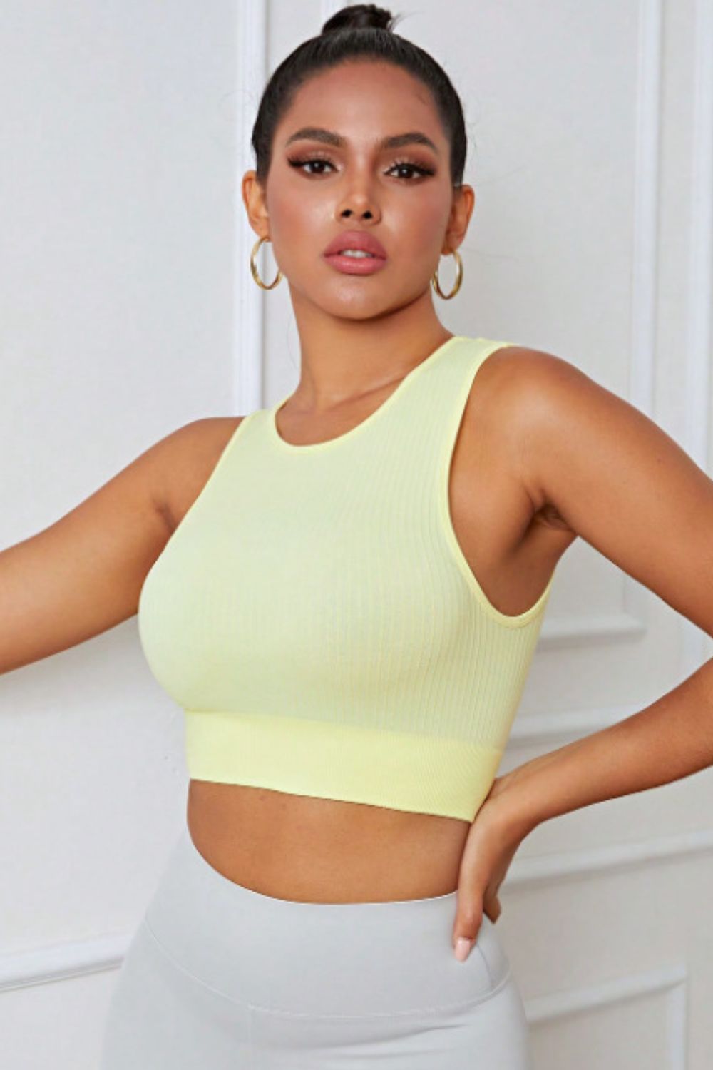 Round Neck Long Bra - SKIP - She Keeps It Peachy