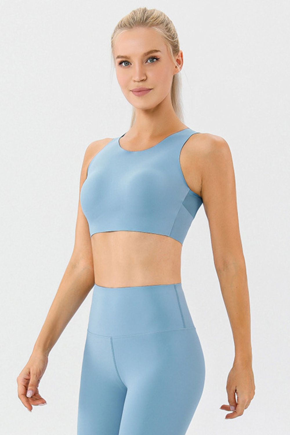 Round Neck Wide Strap Bra - SKIP - She Keeps It Peachy