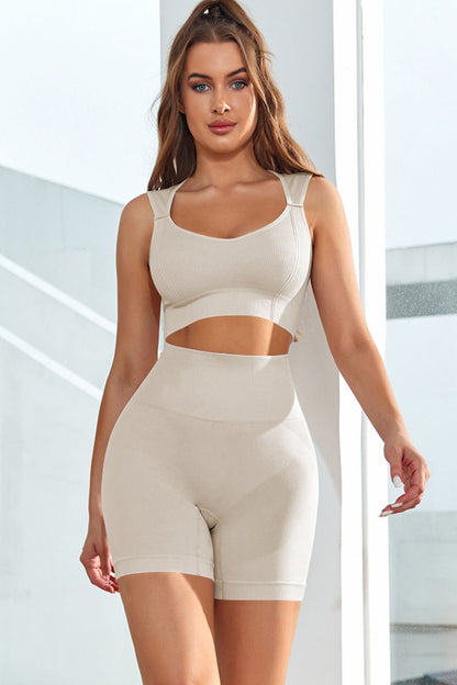 Scoop Neck Wide Strap Tank - SKIP - She Keeps It Peachy