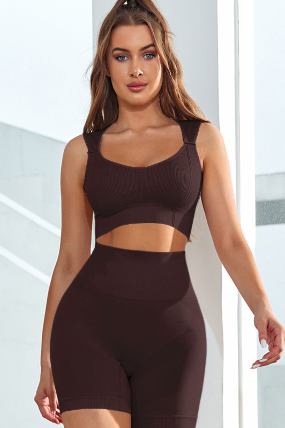 Scoop Neck Wide Strap Tank - SKIP - She Keeps It Peachy