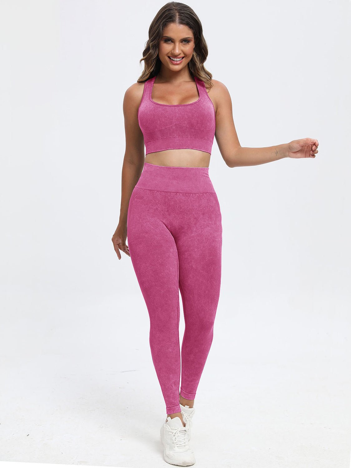 Scoop Neck Wide Strap Top and Pants Set - SKIP - She Keeps It Peachy