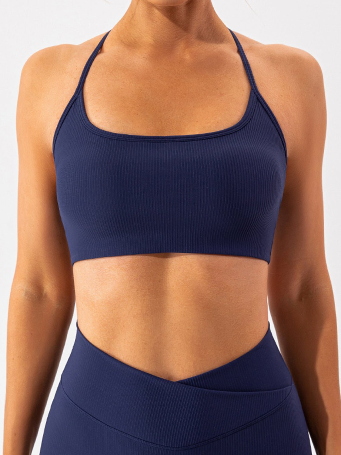 Spaghetti Strap Sports Bra - SKIP - She Keeps It Peachy