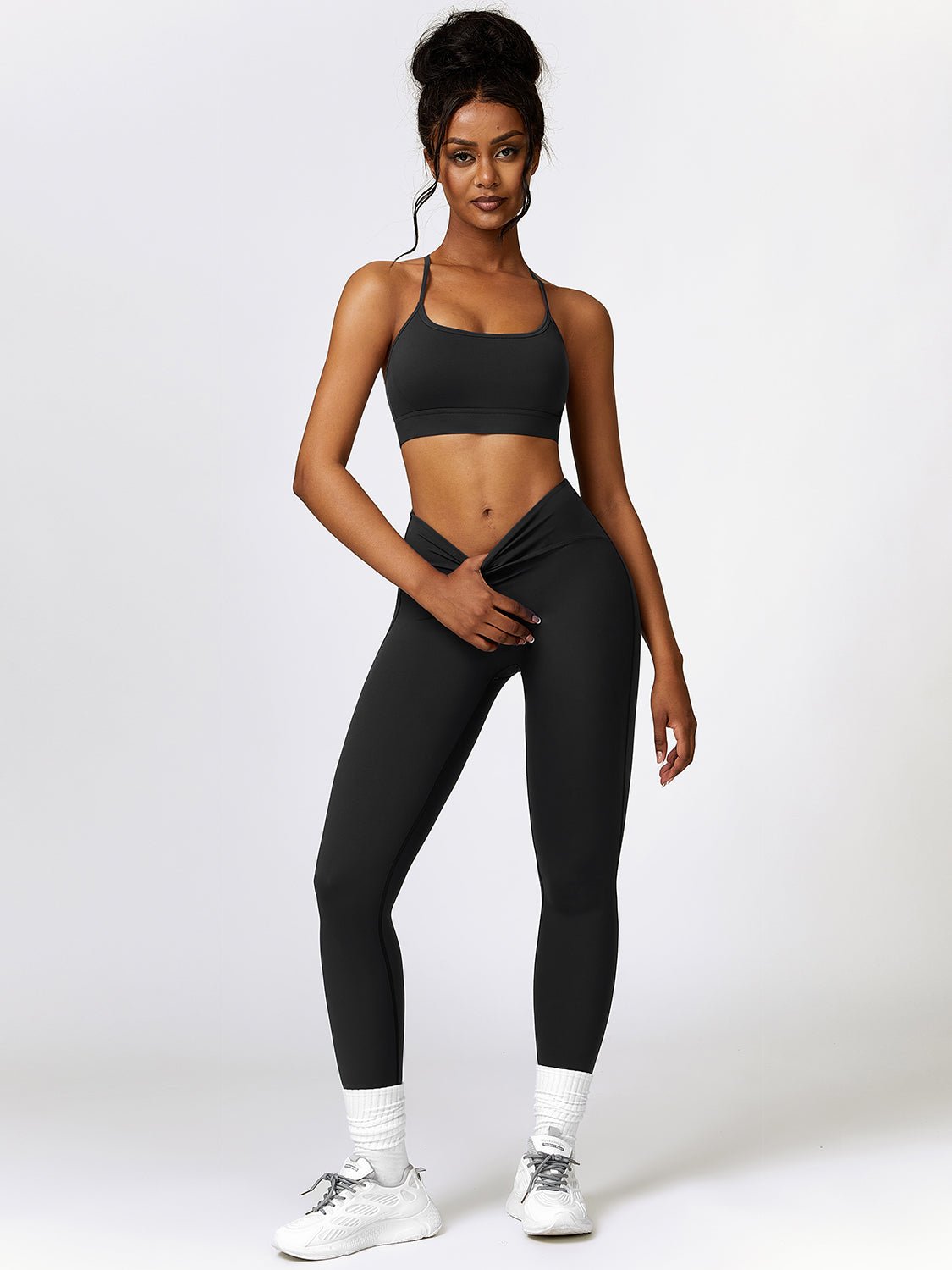 Sports Bra and Leggings Set - SKIP - She Keeps It Peachy