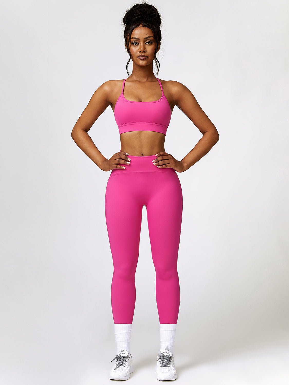 Sports Bra and Leggings Set - SKIP - She Keeps It Peachy