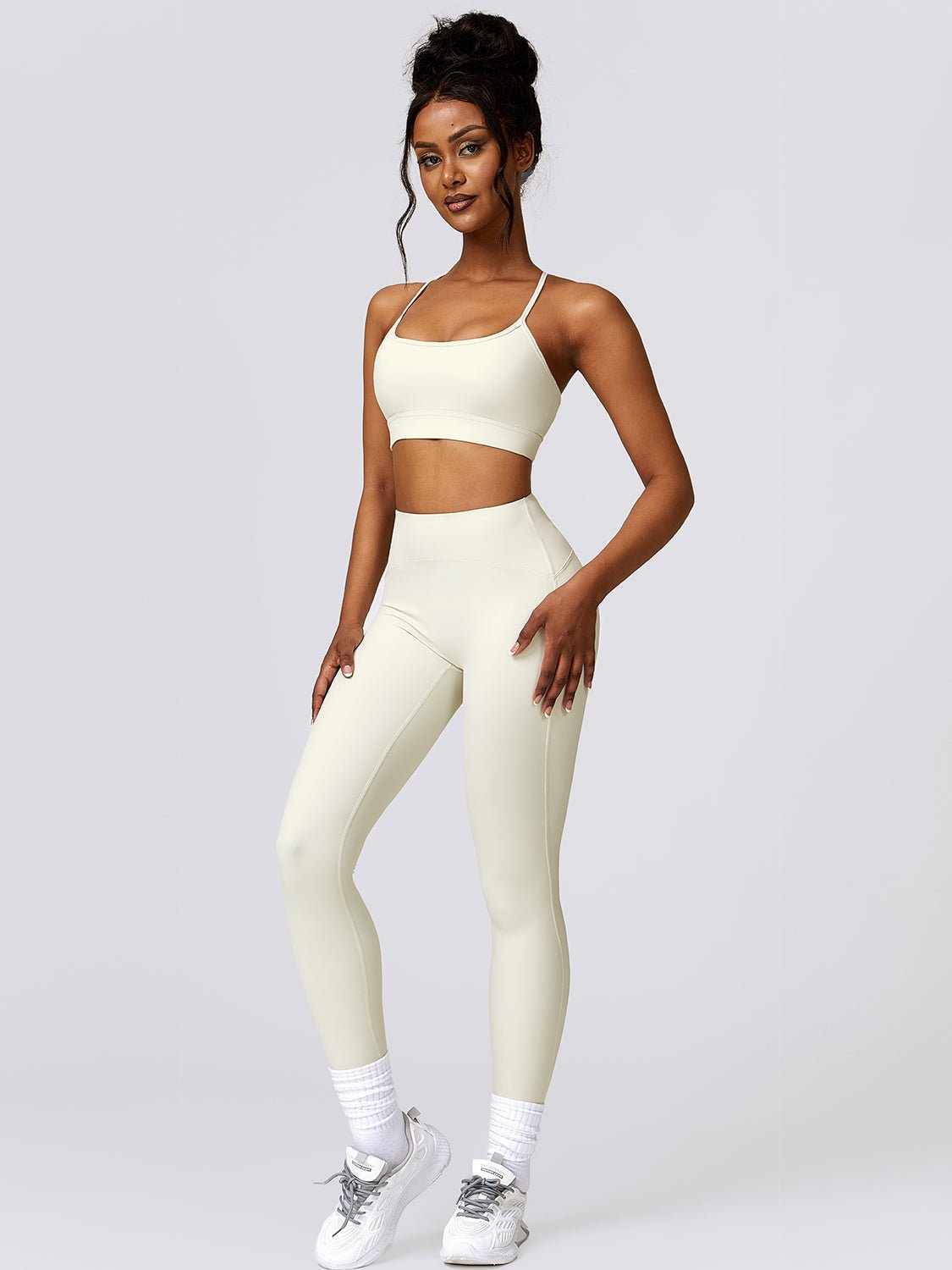 Sports Bra and Leggings Set - SKIP - She Keeps It Peachy
