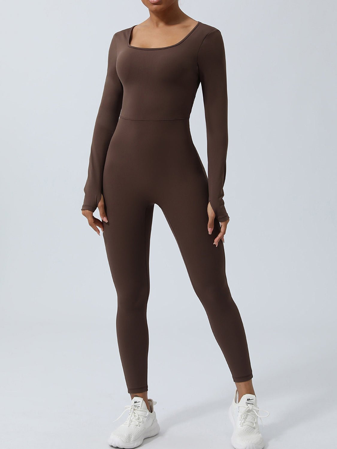 Twisted Backless Long Sleeve Bodysuit - SKIP - She Keeps It Peachy