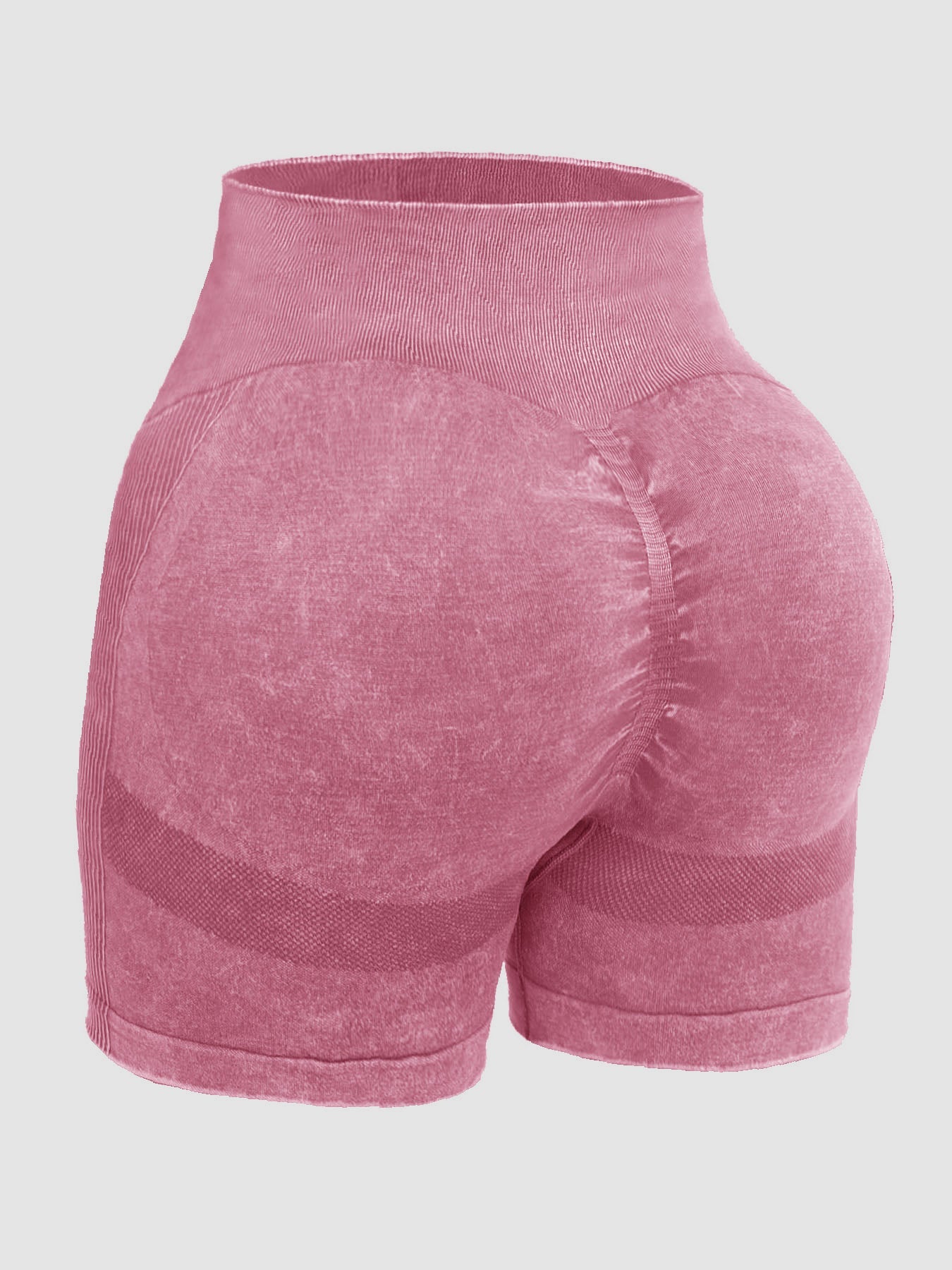 Washed High Waist Shorts - SKIP - She Keeps It Peachy