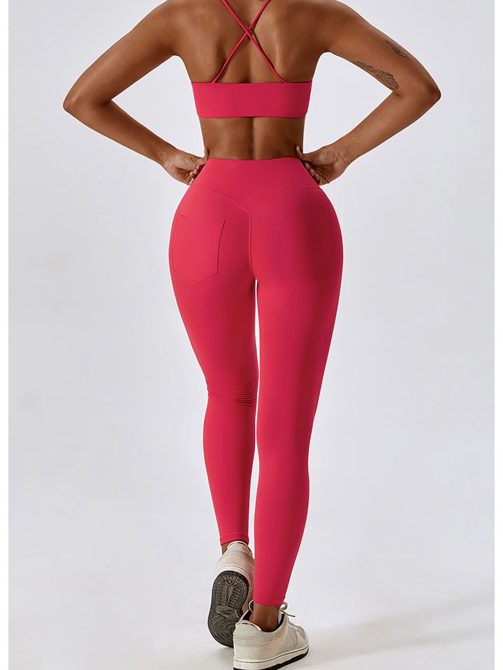 Wide Waistband Pants - SKIP - She Keeps It Peachy